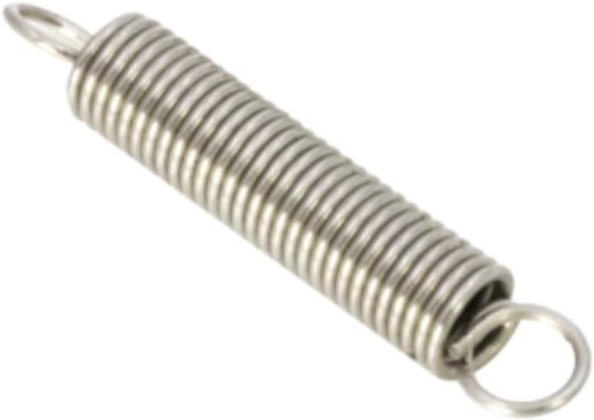 Tension Springs - Set Haken - Trampoline Onderhoud - Roestvrij Staal - 5 Stuks - Zilverkleurig
