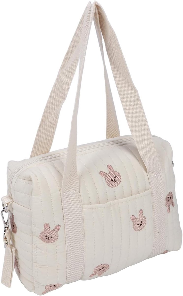 Multifunctionele Babywagen met Rugzak, Herbruikbare Luiertas met Rits en Borduursel voor Ouders