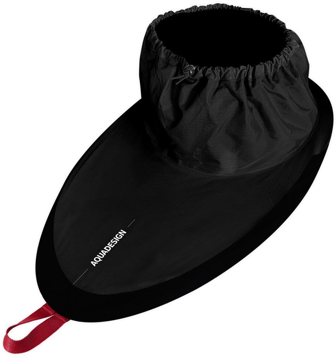Java Verstelbaar Kajakspatzeil - Nylon Ripstop 420D - Trek Kajakrok - Waterdichte Naden - Elastische Taille Tot 127 cm - Voor Kalm Water