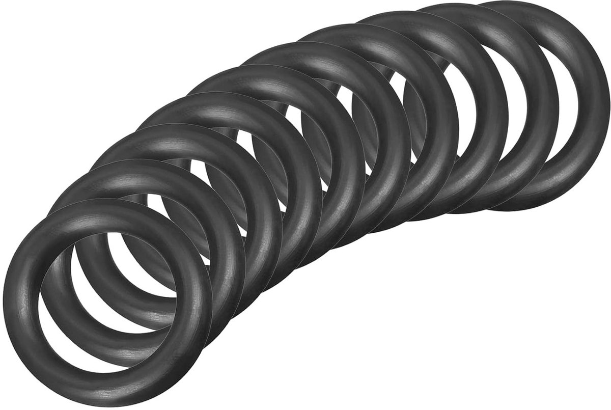 Nitril Rubber O-ringen 30mm x 20mm x 5mm - Set van 10 Stuks voor Kraan en Loodgieterswerk - Duurzame Waterdichte Afdichtingen