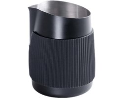Melkopschuimkan - Melkschuimbeker - Cappuccino Maken - Dubbelwandige Isolatie - 420 ml - Blauw