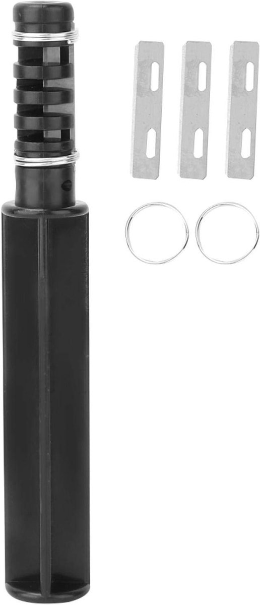 SnelShoppen - Professionele Snijtool voor Leer - 3 mm en 5 mm Snijdikte - Duurzaam en Praktisch Gereedschap voor Leerbewerking - Comfortabele Handgree