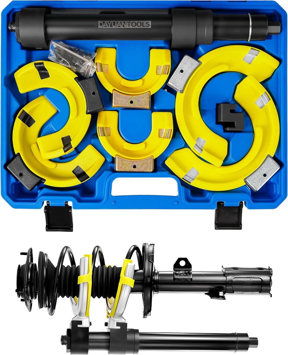 Veerspanner McPherson 1000 kg - Universele veertang - Handzaam in opbergtas - ShopVlot