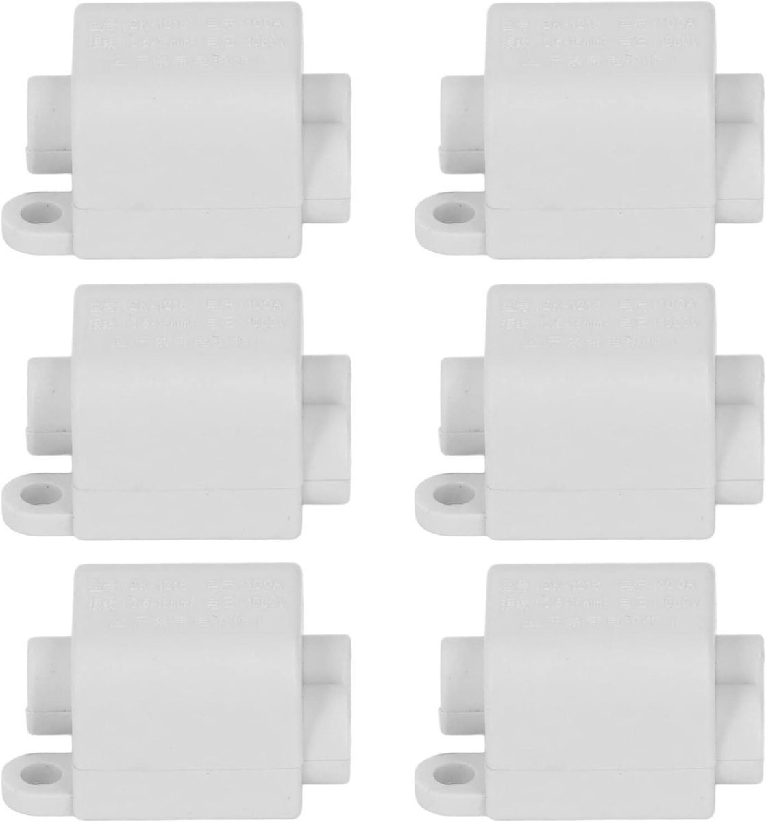 T-Type draadconnector 6 stuks - 1000V 100A - Hoge kracht - Veilig voor thuisbedrading - ShopVlot