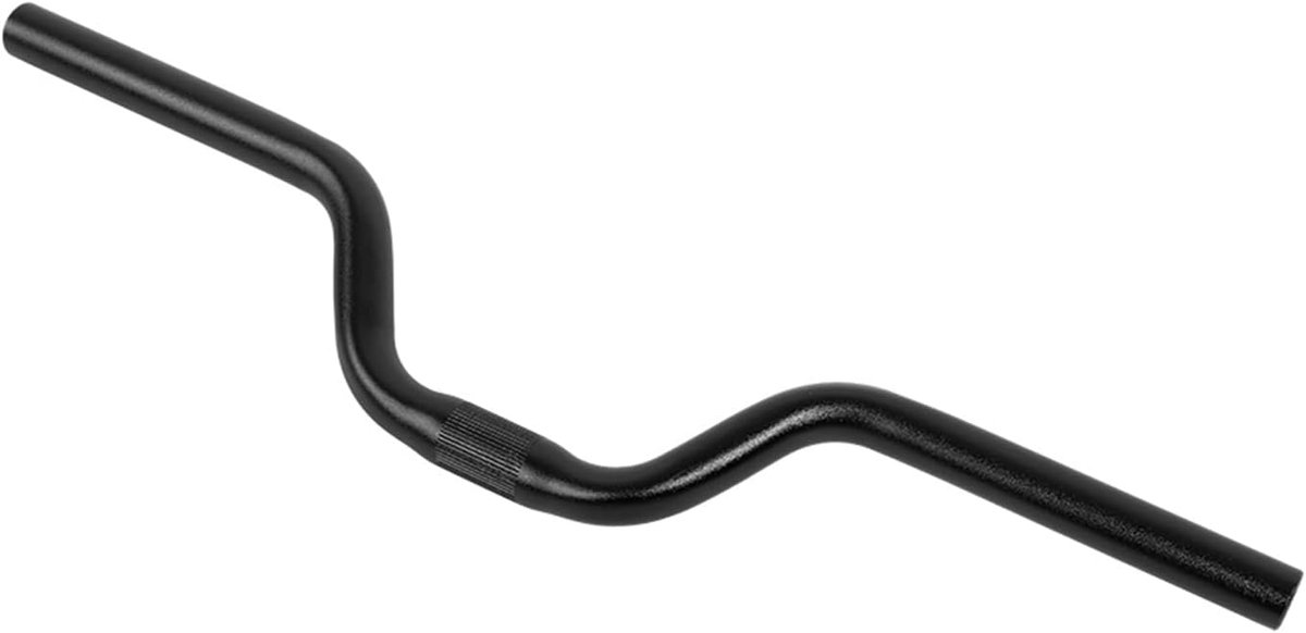 SnelShoppen - Aluminium Fietsstuur 25.4 mm x 520 mm, Mat Aluminium Legering, Geschikt voor Vouwfiets en Balanceerfiets, Eenvoudige Installatie