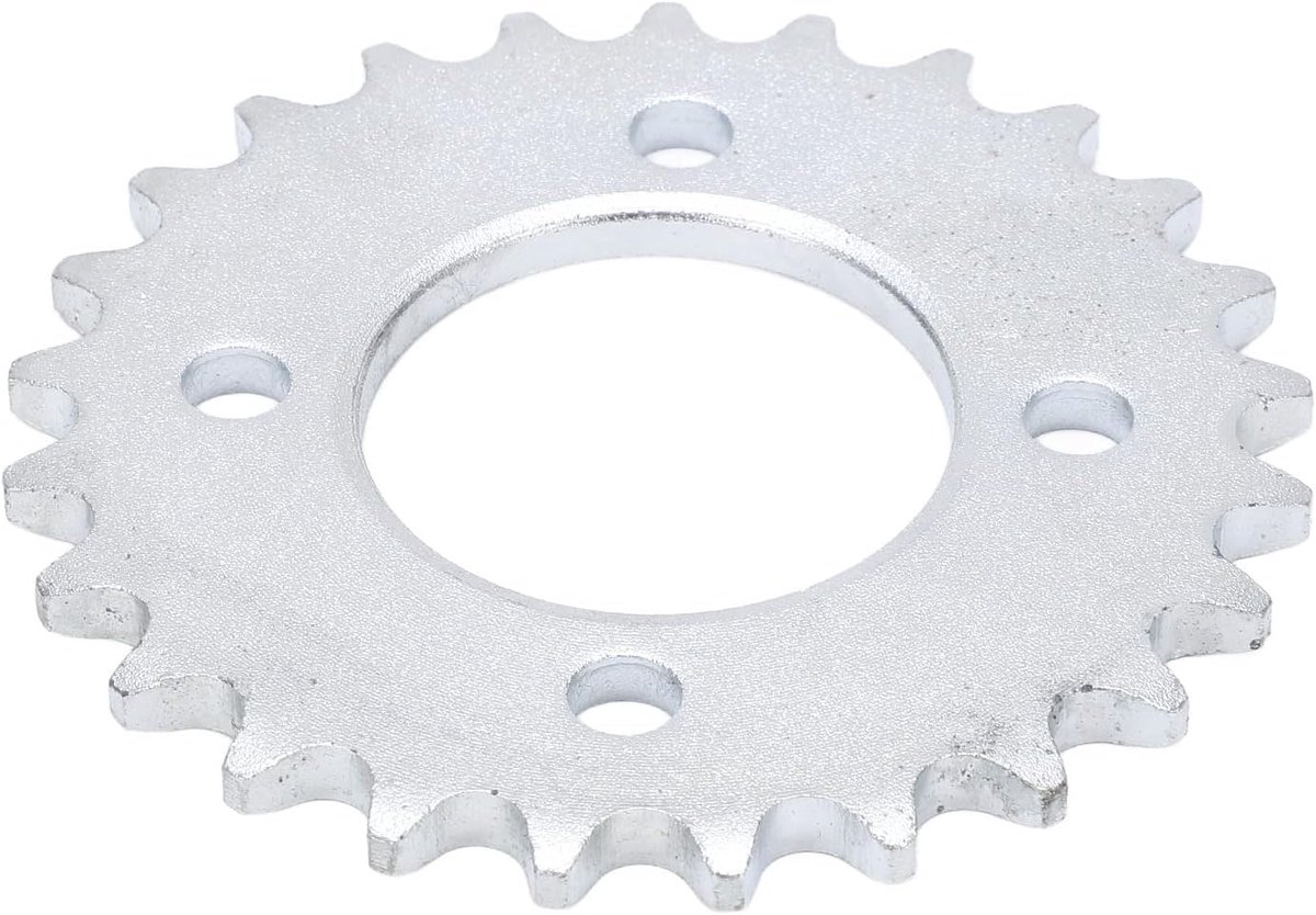 SnelShoppen - 420 Ketting 25T 48mm Motorfiets Achtertandwielen, Stalen Achtertandwiel voor Karts, Motorfietsen en ATV's