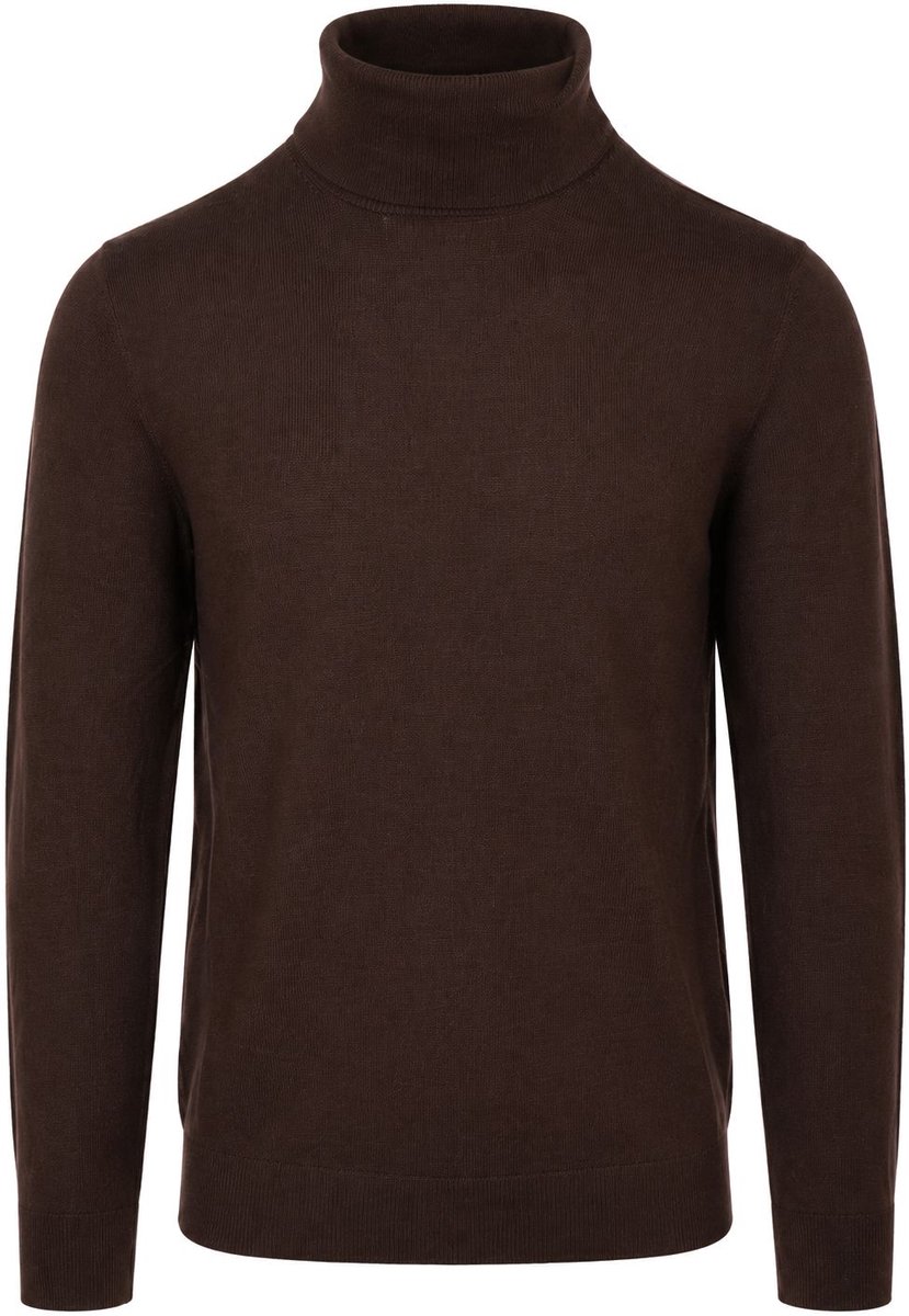 Suitable Merino Coltrui Bruin - Maat XL - Heren