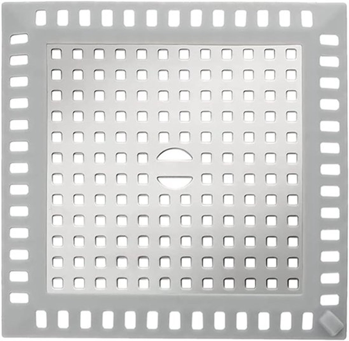 Haarvanger voor Douche en Bad - Siliconen Afvoerfilter voor Doucheputje, Wastafel en Badkuip - Effectieve Haarverstrikker 125x125x5mm