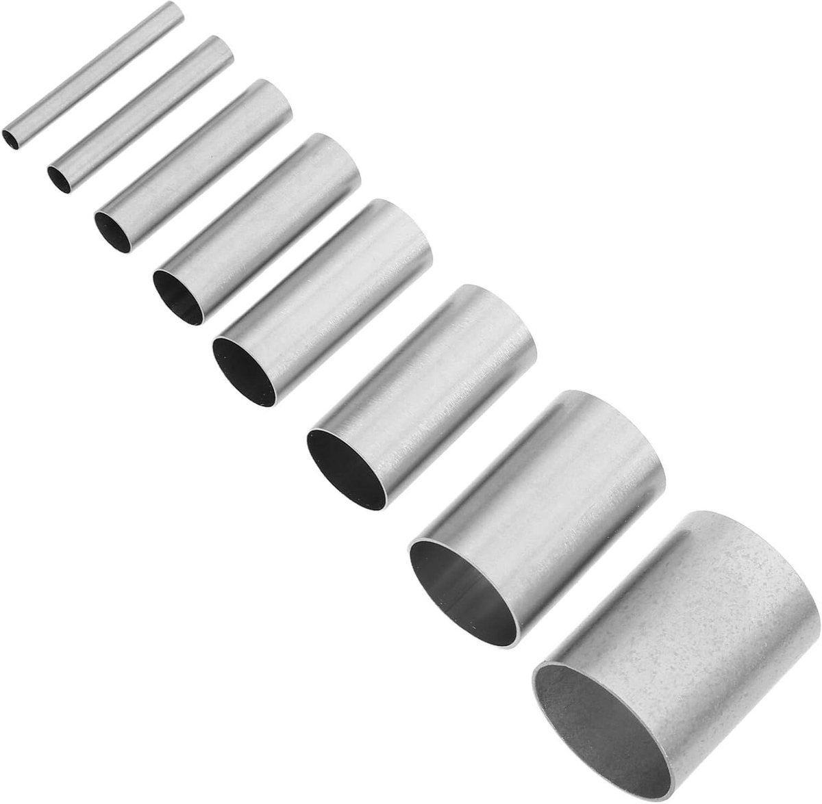 Ronde Snijgereedschapset - Cirkelvormige Uitstekers - Klei Sieraden Maken - 8 Delige Set - 25 x 20 x 20 mm