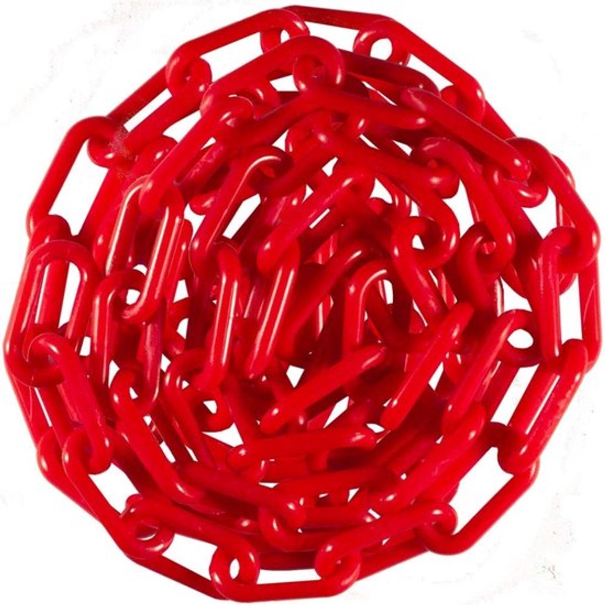 Barrièreketting Lichtgewicht - Waarschuwingsketting - Plastic Ketting - Antislip - Duurzaam - 10 Meter
