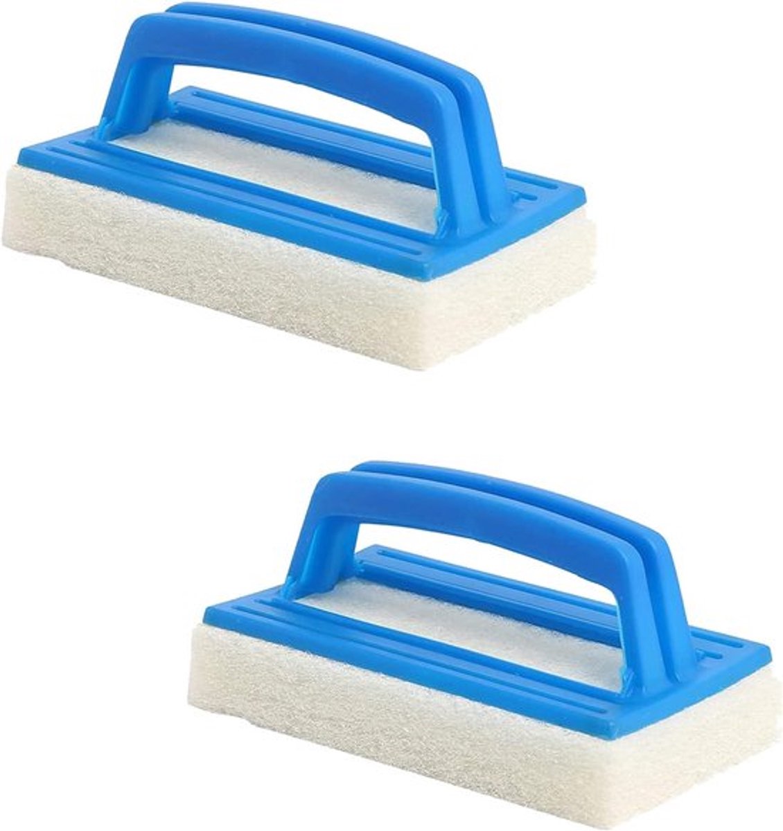 Effectieve 2-delige Zwembadborstel Set voor Muren en Bodem, Ideaal voor Schoonmaken van Zwembaden en Vijvers