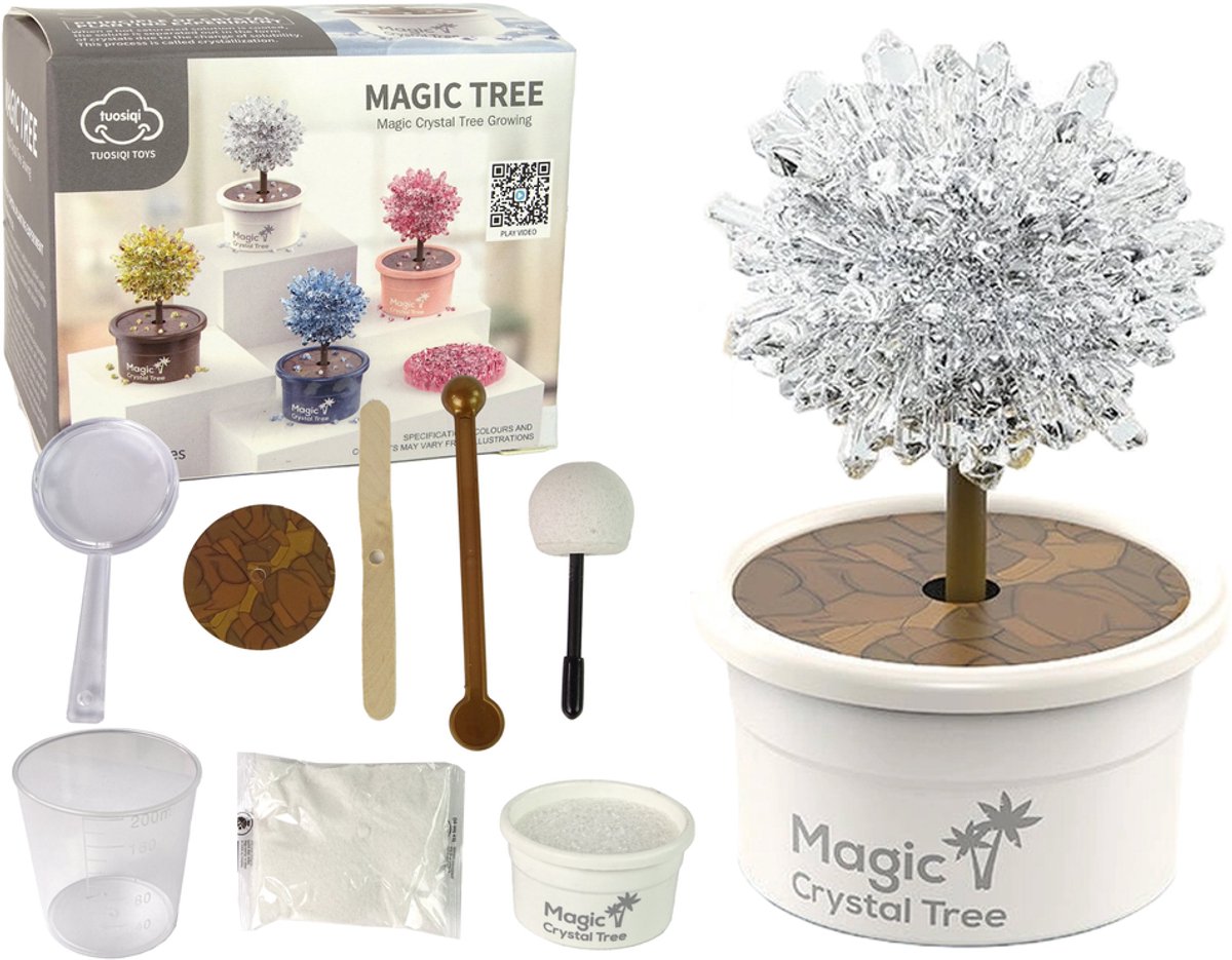 Magic Tree Crystal Groeiende zilveren ervaringen - UNI