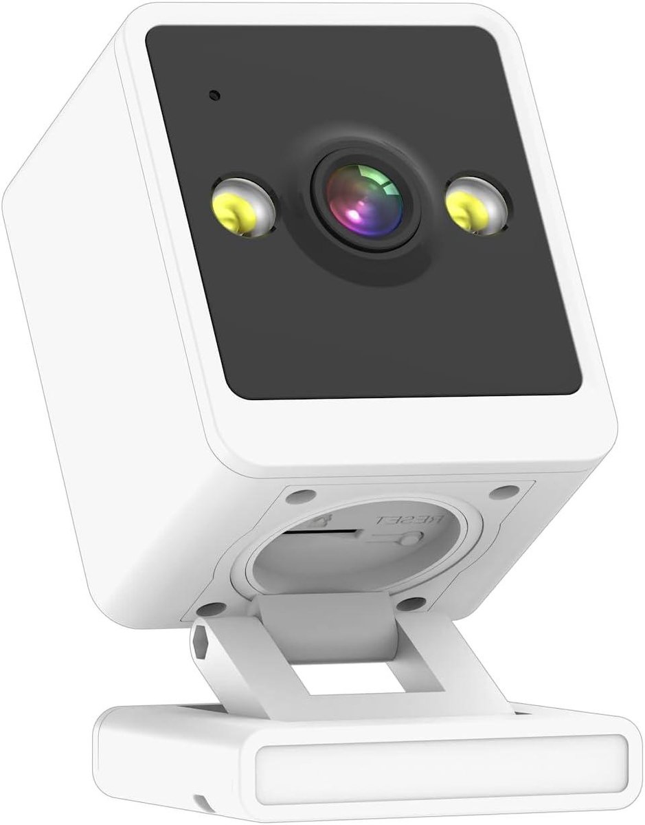 Binnencamera - Beveiligingscamera Thuis - Huis Bewaken - Duidelijke Nachtvisie - 1080p Resolutie - Wit