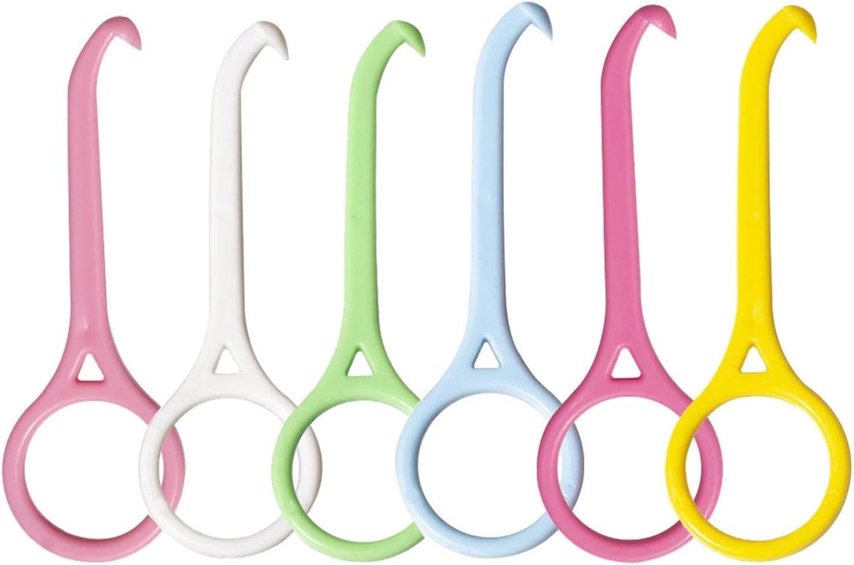 SnelShoppen - Pack van 30 Transparante Beugels, Beugelverwijderaar, Tool voor het Verwijderen van Aligners, Draagbare Beugelverwijderaar, Beugelhaak V