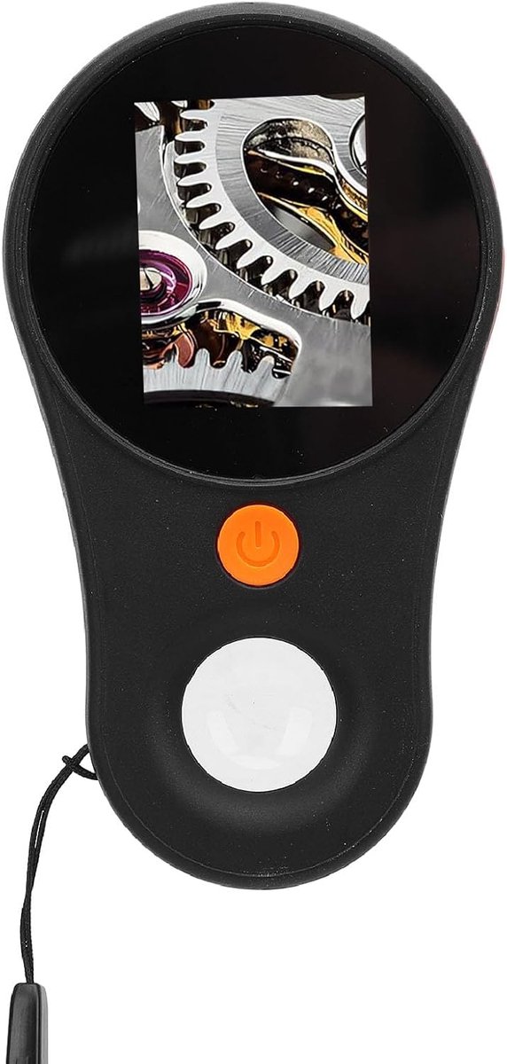 SnelShoppen - Macro Digitale Microscoop 500X Draagbare Digitale Microscoop met Vaste Focus, Handvergrootglas met 2.0 Inch Scherm, 2 MP Pixels, 8 LED's
