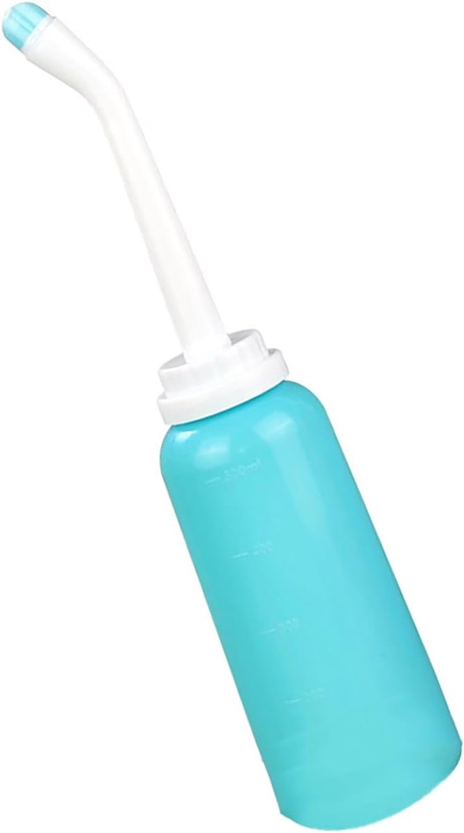 SnelShoppen - 500ml Draagbare Bidet, Toilet Bidet voor Reizen, Handheld Bidet Spuit voor Vrouwen, Hoge Temperatuur Weerstand, Intieme Zorg en Hygiëne