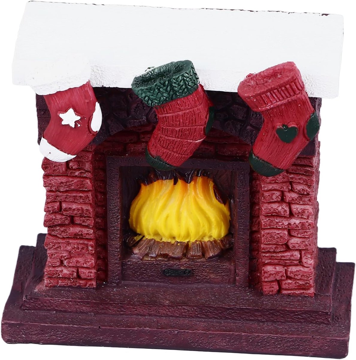 SnelShoppen - CCYLEZ Kerst Aquarium Ornament, Kerstboom Decoratie voor Aquarium, Hars Aquarium Decoratie met Feestelijk Ontwerp, voor Betta Vissen Thu