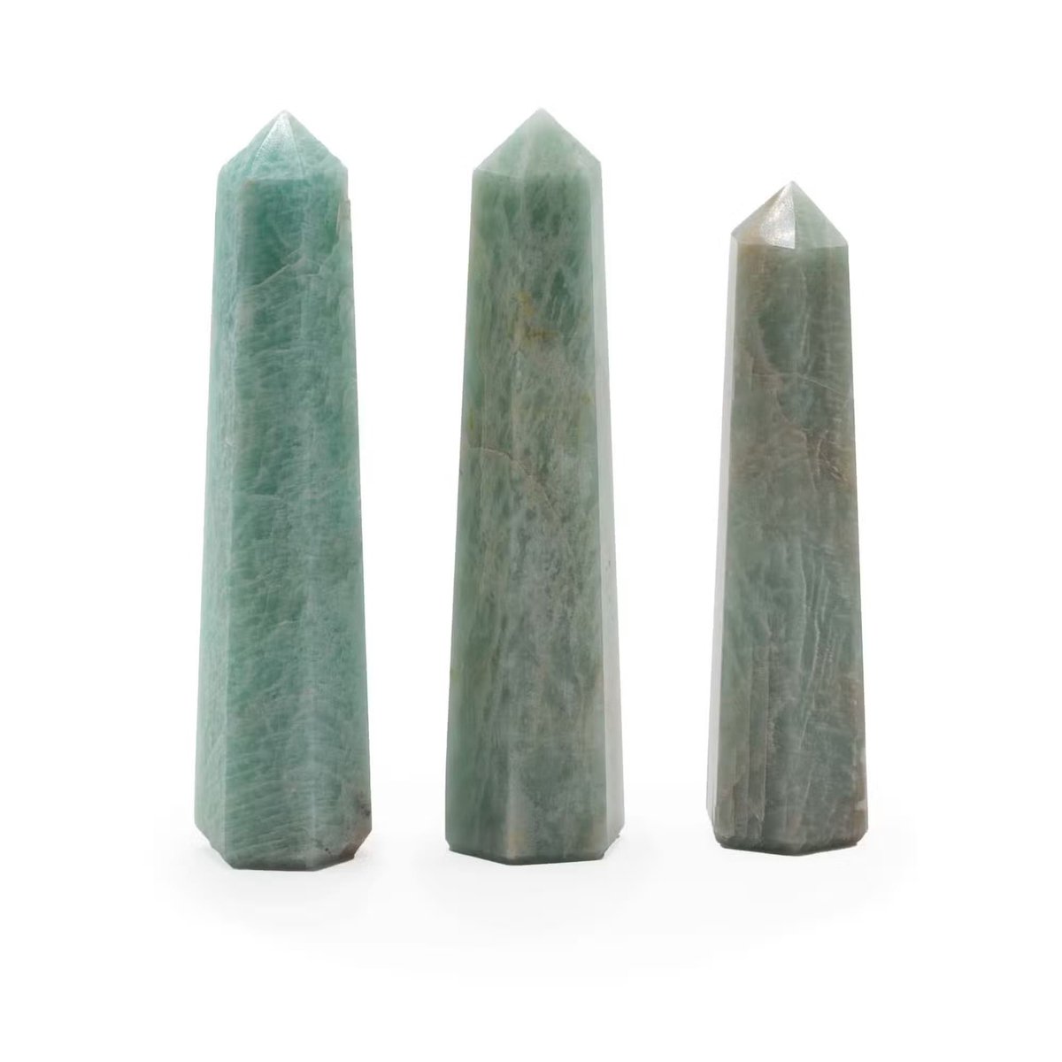 Edelsteen Obelisk - Amazoniet