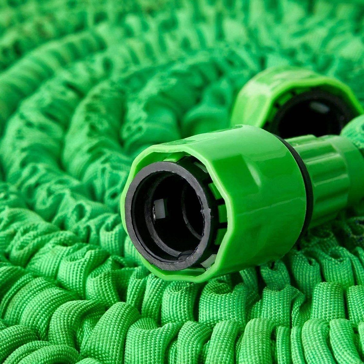SnelShoppen - Uitbreidbare Tuinslang 7.5m/15m/30m/37.5m, 3x Magische Flexibele Waterhose met 8 Functies Spuitmond en 1/2" & 3/4" Aansluitstukken, Idea