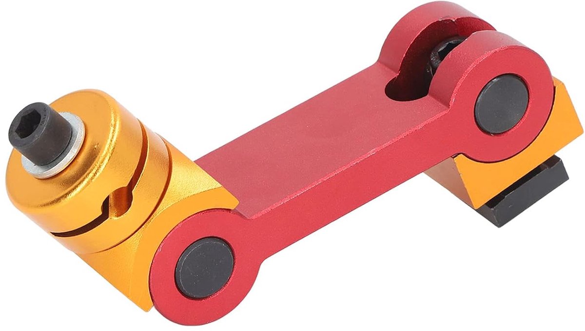 SnelShoppen - Workpiece Stop Limiter, Carbide Werkstop Positioner, Duurzaam en Snelle Klem voor T-Groef, Precisie en Flexibele Hoogte- en Hoekafstelli