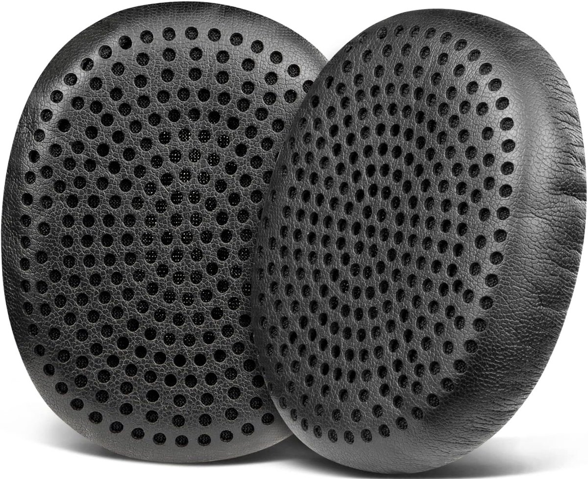 SnelShoppen - Vervangende Oorkussens voor Riff en Riff2 Hoofdtelefoons, Zacht Geluiddicht Foam, Zwart, Perfecte Pasvorm voor Optimale Comfort