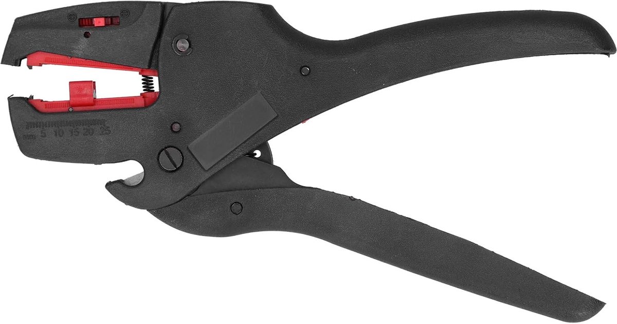 Automatische kabelstripper 0,5-10 mm² - geïntegreerde tang - lengtezoeker - comfortabel grip voor eenvoudig gebruik - ShopVlot