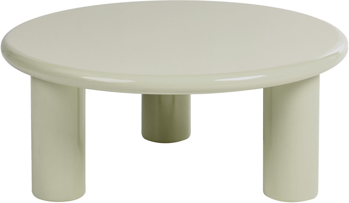 ITASCA - Salontafel - Groen - ø 80 cm - MDF