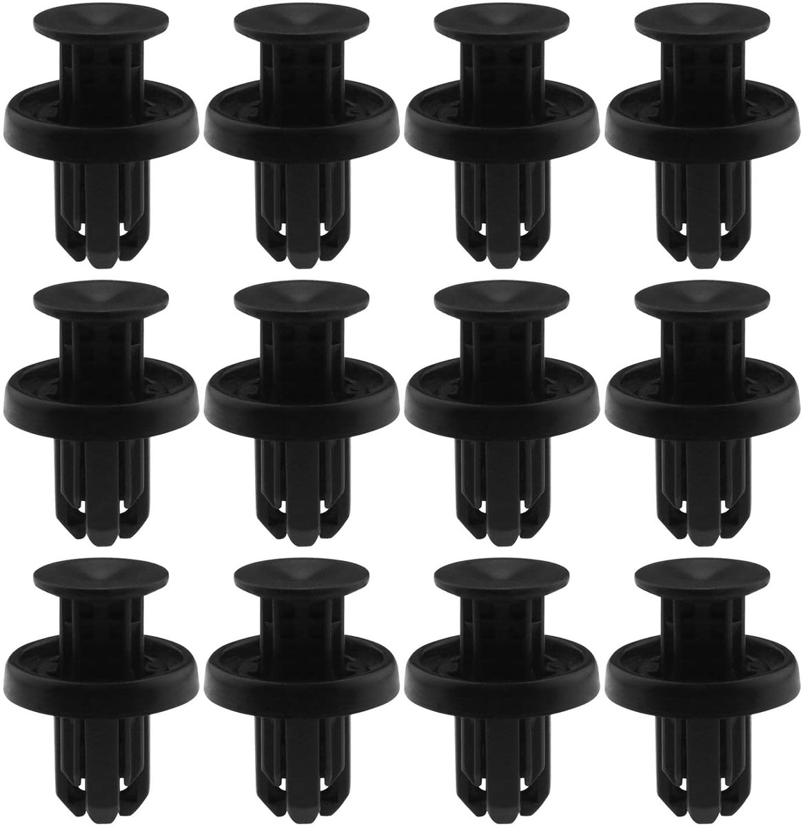 SnelShoppen - 50 Stuks Auto Bumper Cover Clips 91505-TM8-003 Geschikt voor Honda Accord Civic CR-V HR-V CR-Z Onderzijde Retainer Clips
