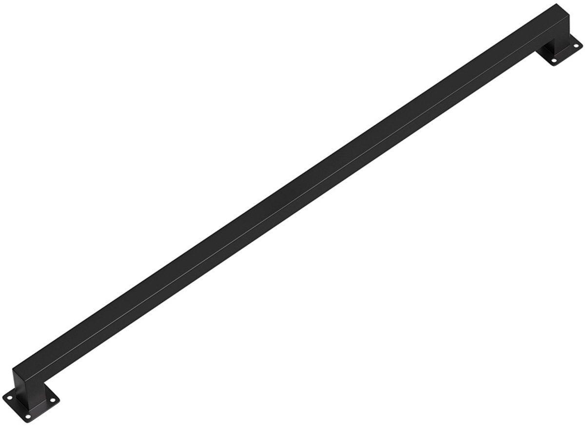 100 cm Trapleuning Trapleuning Wandbevestiging Binnen Buiten Binnen & buiten Zwart