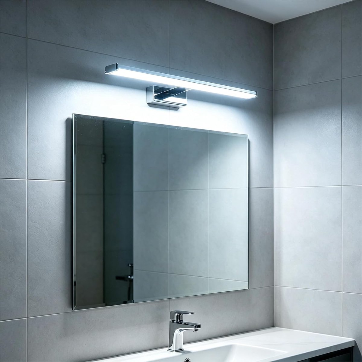 40CM LED Mirror Lights Bathroom Mirror Lights 8W 640LM Bathroom Lights Mirror Lights 6500K Daylight Light Bathroom - ShopVlot