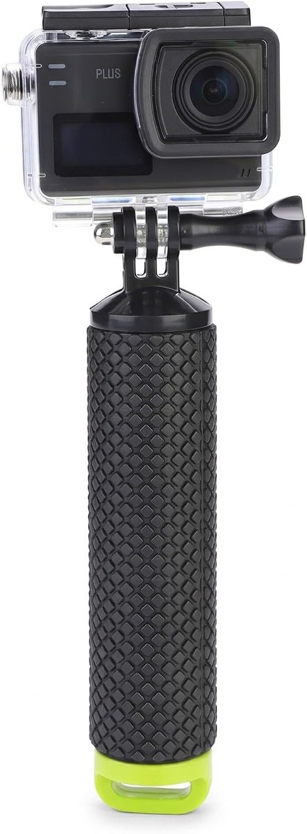 SnelShoppen - Drijvende Handgreep, Draagbare Antislip Drijvende Bobberstick Monopod met Lanyard voor Actiecamera's voor Duiken, Surfen, Zwemmen