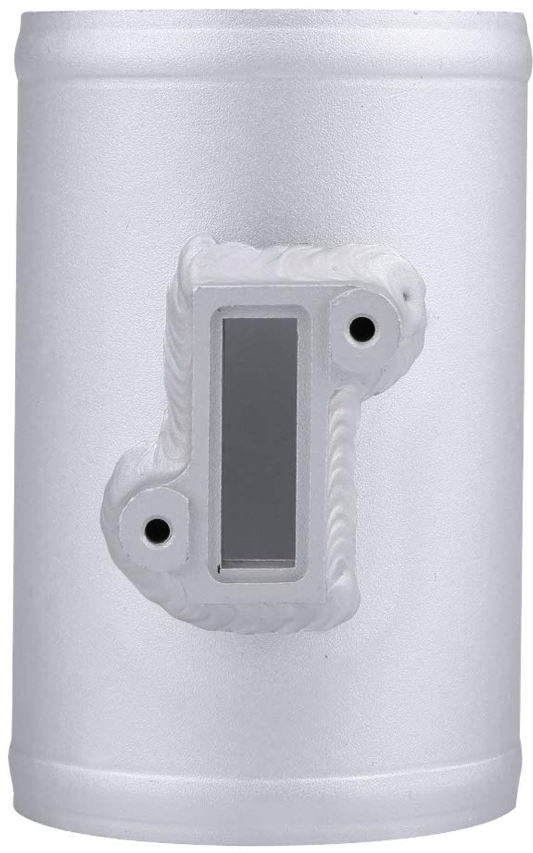 SnelShoppen - Air Flow Sensor Adapter Inlaatmeter Bevestigingsvoet, Mass Air Flow Meter Adapter voor 75mm Inlaatbuizen, Aluminium Legering, Universeel
