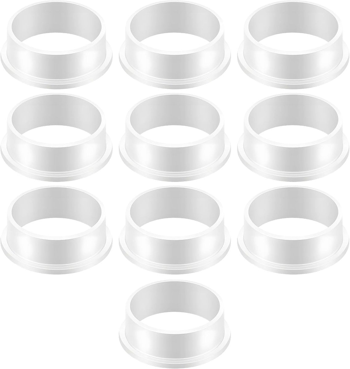 Lot of 10 plastic sleeves 18 mm for door handle – Repairs the clearance and sound of window, door and bathroom handles - ShopVlot