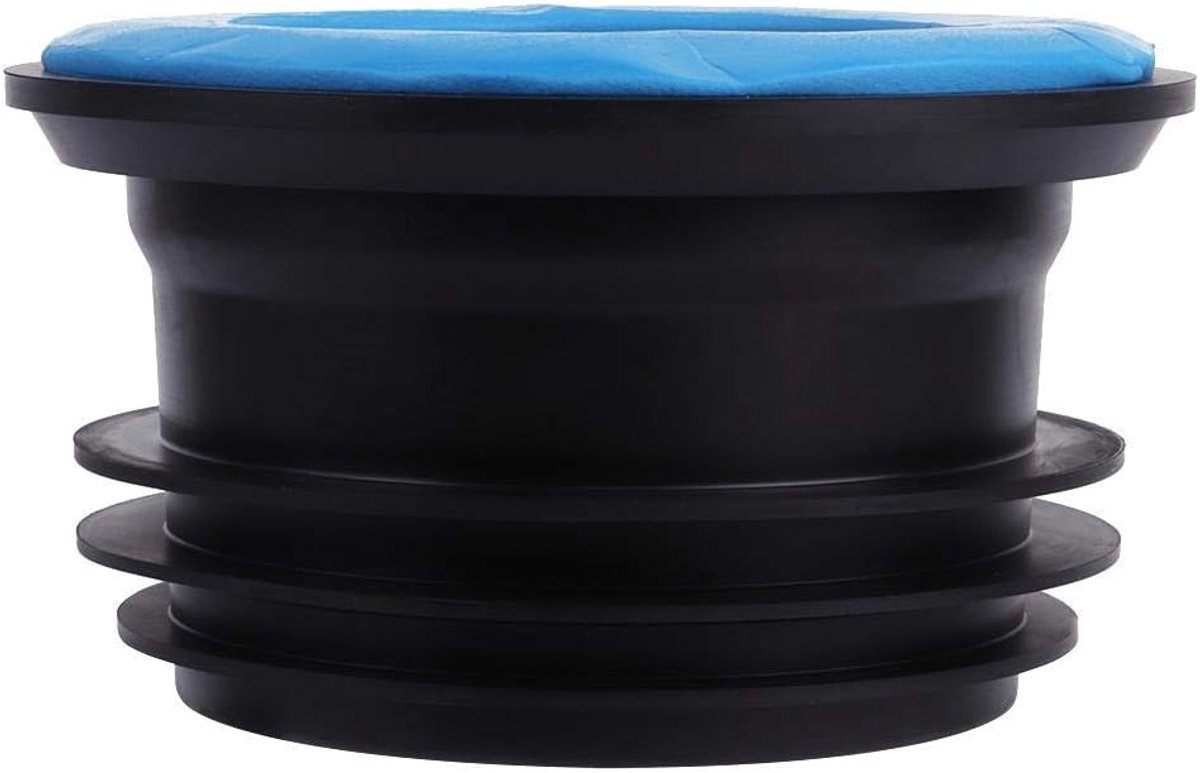 SnelShoppen - Toilet Rubber Ring, ABS Plastic, Geurloze Rubber Sealing Ring, Antibacterieel, Eenvoudige Installatie, Duurzaam, Geschikt voor Badkamer