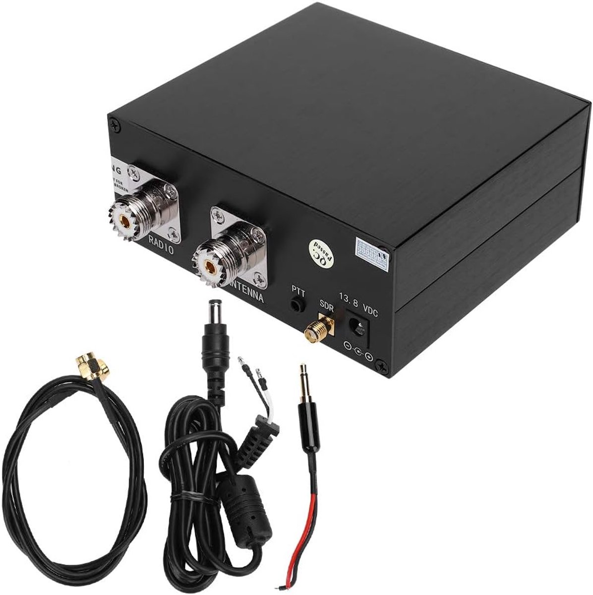 DC-160MHz Antenna Sharer, 100W Antenna Sharer SDR Transceiver Switch TR Switch Box, Antenna Parts Device Aluminum Box - ShopVlot