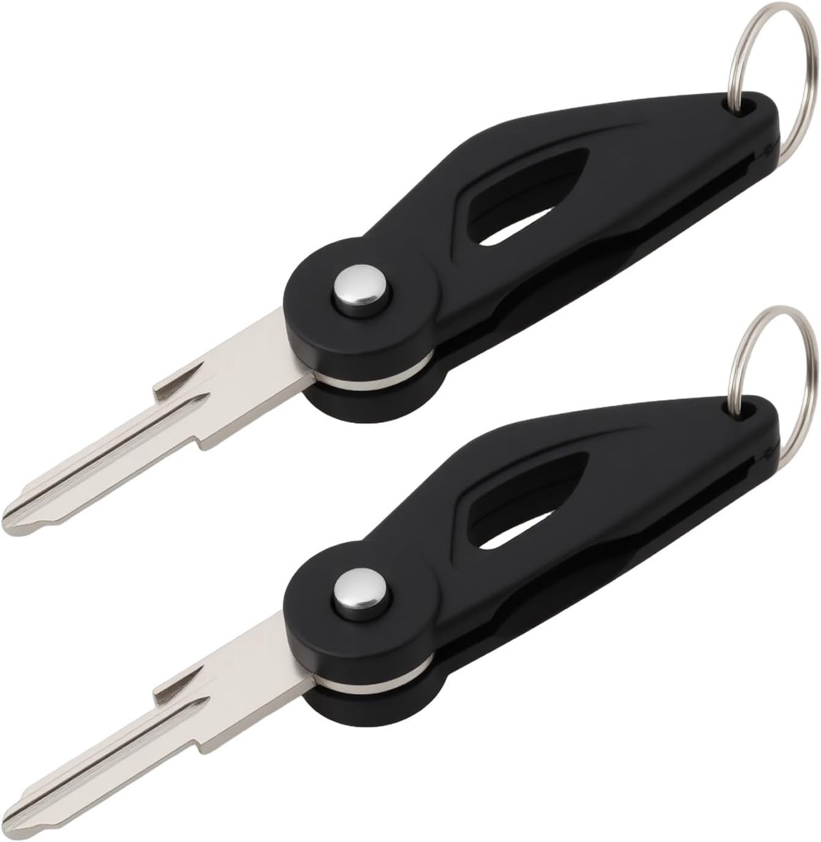 SnelShoppen - 2 Stuks Vouwsleutels Geschikt voor Benelli TRK502 TRK502X TNT150 TNT15 502C Vouwbaar Sleutel Ontwerp