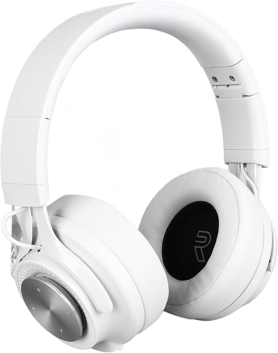 SnelShoppen - Draadloze/Wired Gaming Hoofdtelefoon Over Het Oor met Microfoon, 3.5mm Geluidskabel, HiFi Stereo Diepe Bas Hoofdtelefoon voor Mobiele Te