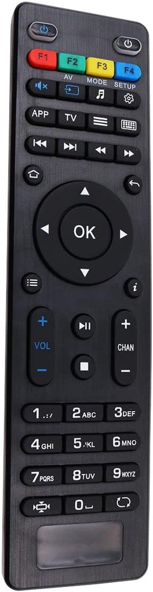 SnelShoppen - Universele afstandsbediening voor Mag TV BOX MAG254 MAG250 MAG256 MAG260 MAG322W1 - Geen programmeren vereist - Hoogwaardige ABS materia