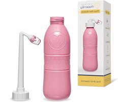 Peri Fles - Perineale spoeler - Postpartum verzorging - Grote capaciteit - 650 ml - Roze