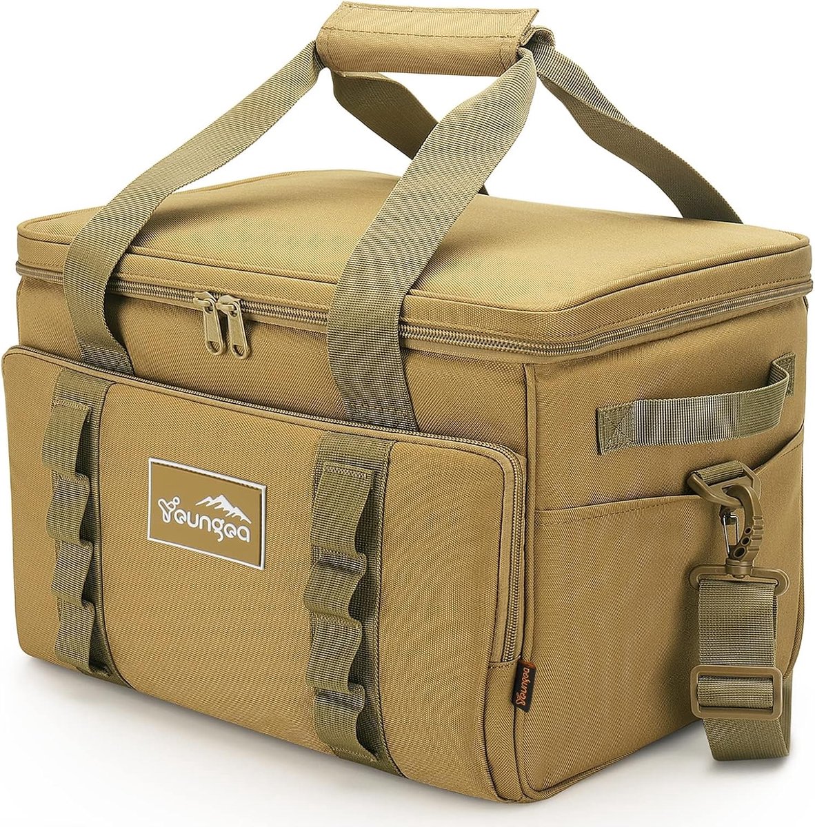 SnelShoppen - Youngoa 30L koeltas, grote waterdichte geïsoleerde koelbox, zachte comfortabele koelbox, lekvrije thermische picknickzakken voor feest,