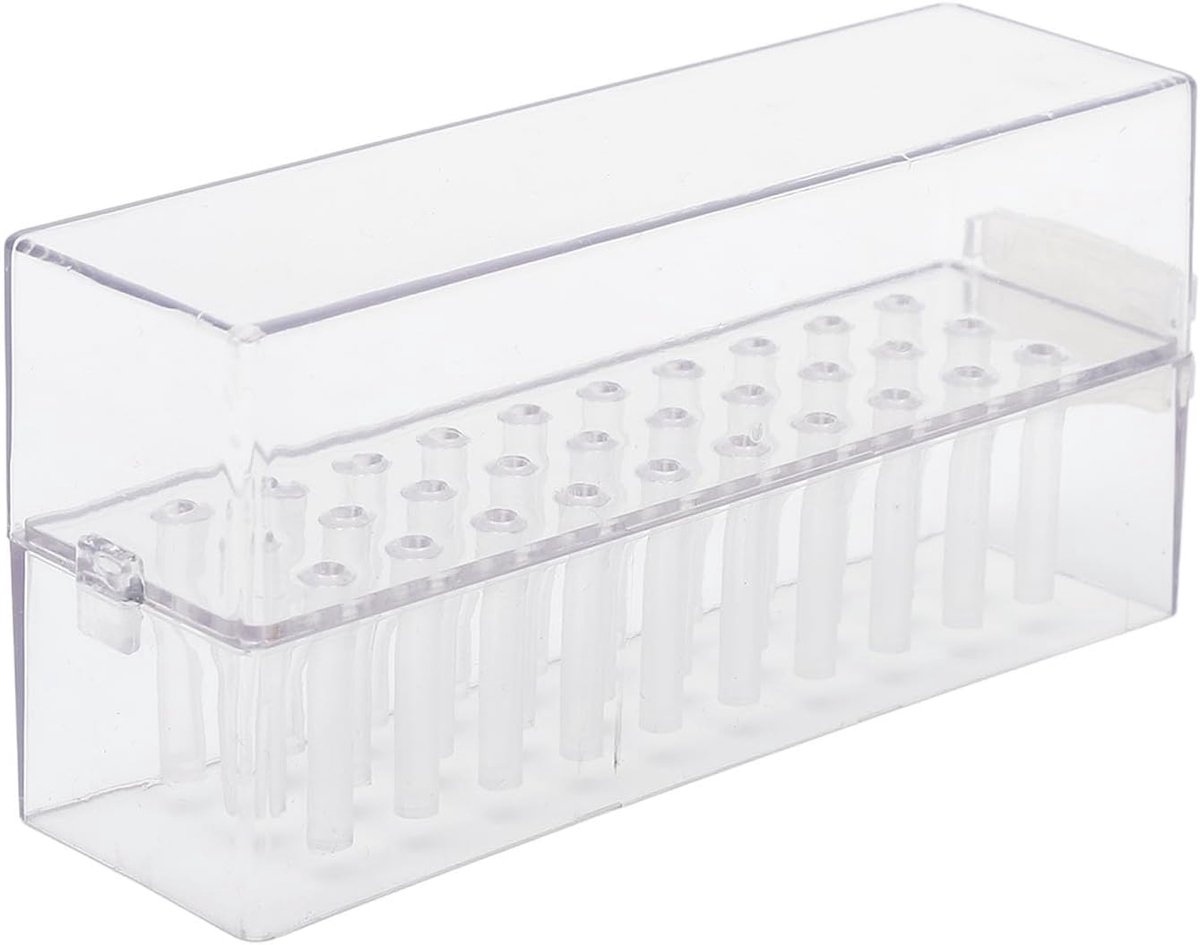 SnelShoppen - 30 Gaten Nageldrill Bits Houder Stand Acryl Nageldrill Organizer Nagelsalon Display Container Voor Acryl Nageldrill
