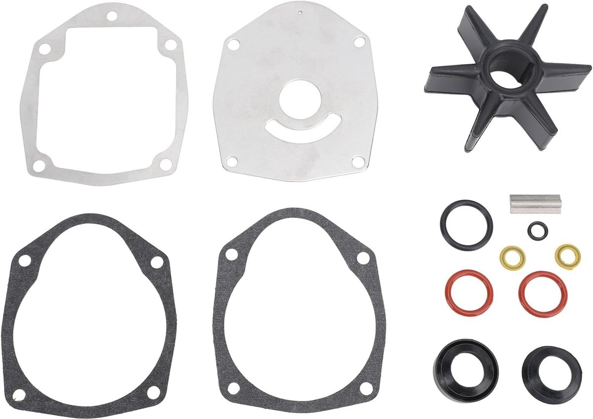 SnelShoppen - Waterpomp Reparatie Kit 47 43026Q06 Robuust Impeller Set voor Mercruiser One Gen 2, Hoogwaardige Waterpomp Onderdelen voor Fietsherstel