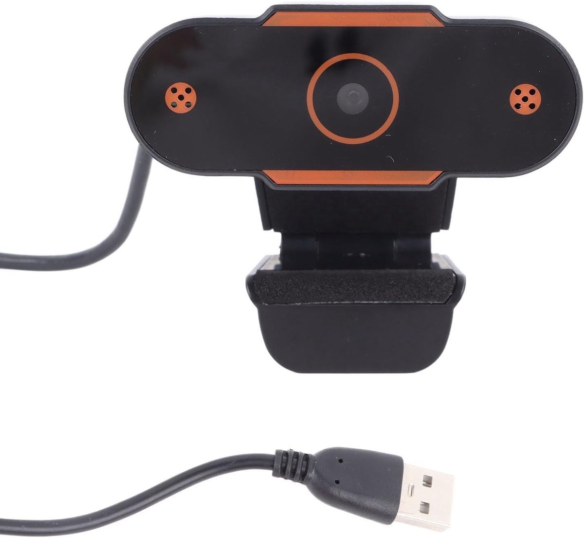 SnelShoppen - HD 1080P USB Webcam voor Live Streaming en Videobellen, Multifunctionele Camera voor Tablets, Laptops en Desktop Computers
