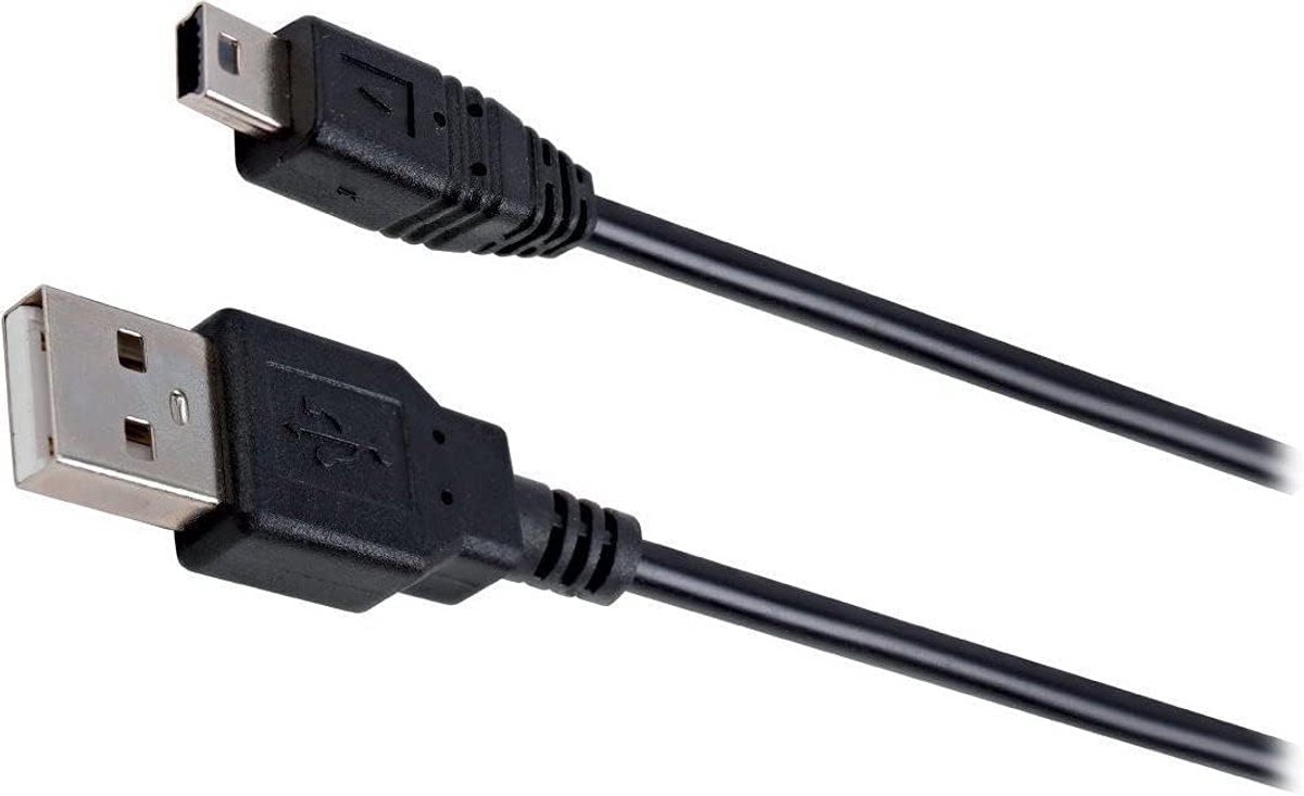 SnelShoppen - USB Kabel / Acculader Geschikt voor HD HERO2, HD HERO, Hero 3/3 Plus, HD Hero 960, HD Surf Hero, Digitale Camera's, USB Oplaadkabel, 2 i