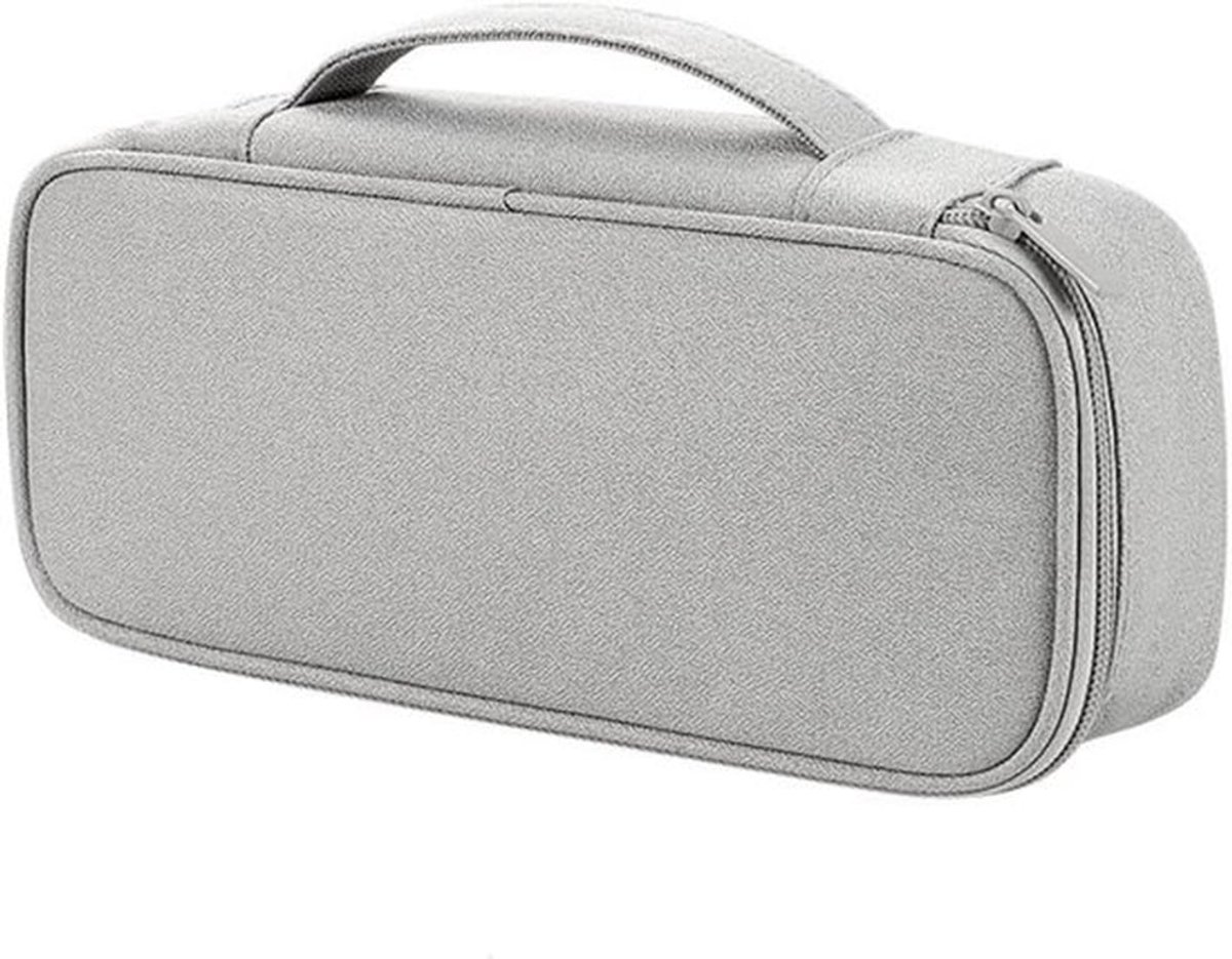 Draagbare Elektronische Accessoire Tas voor Kabels, Oordopjes en Powerbanks - Waterdicht en Ruimtebesparend