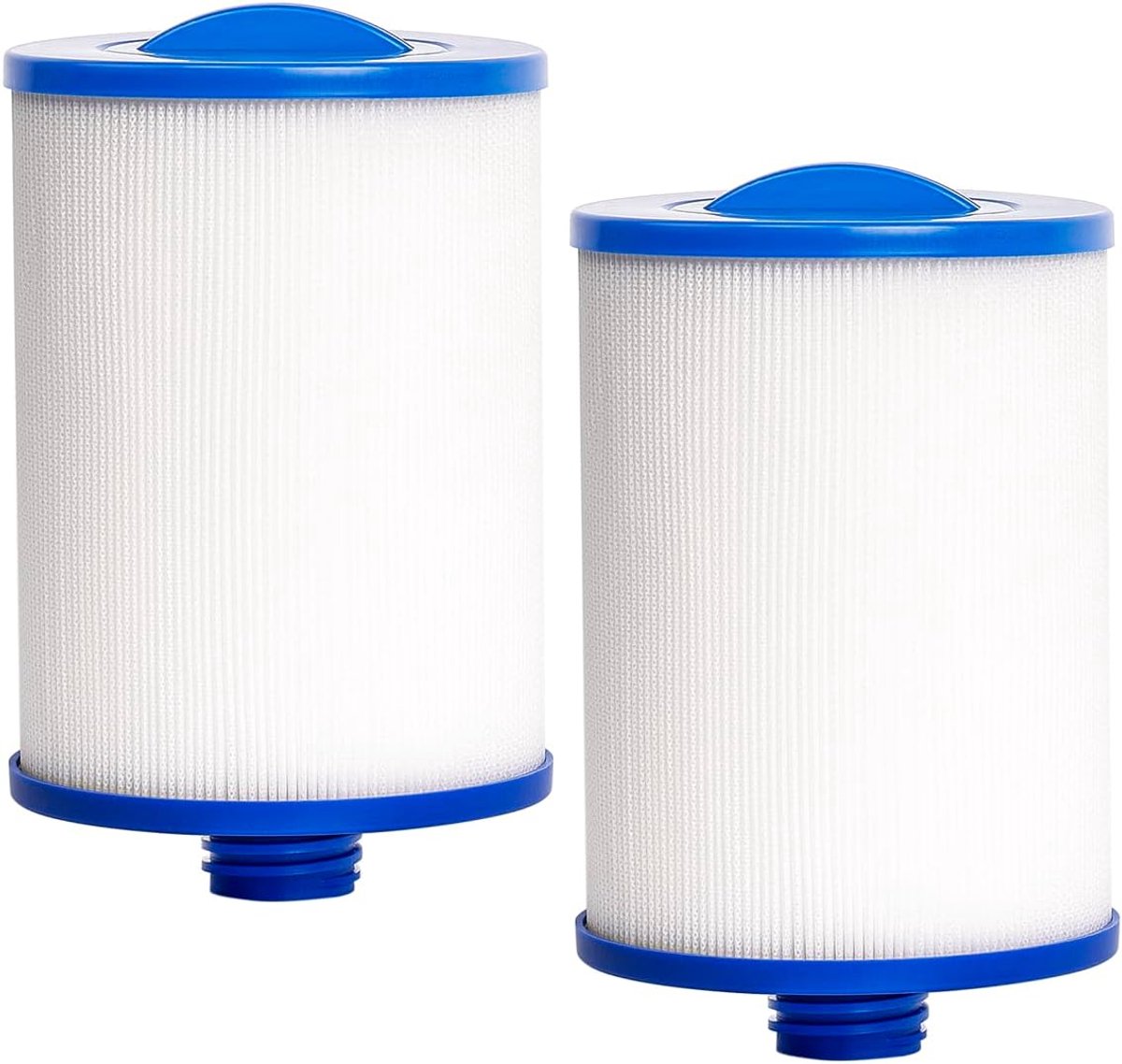SnelShoppen - Pack van 2 Vervangende Spa Filters voor Whirlpool Filters, Sterke Afsluiting, Hoge Filterkwaliteit, Geschikt voor Diverse Modellen, Idea