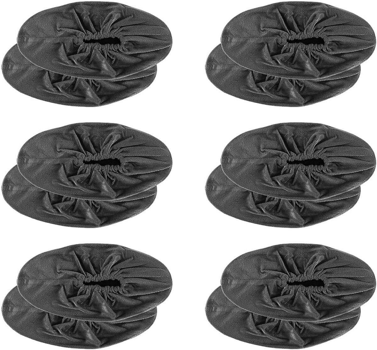 SnelShoppen - 6 Paar Herbruikbare Overschoenen Antislip van Flanel voor Schoenen - Vloerbescherming, Stofvrij, Unisex, Ideaal voor Thuis en Feest