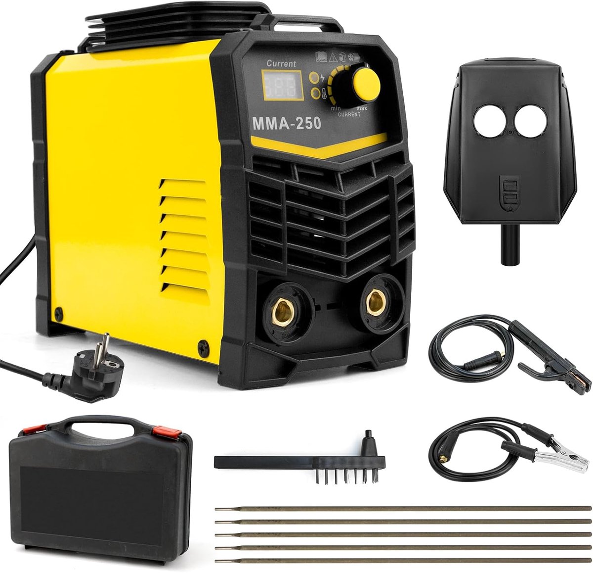 Elektrode lasapparaat 250 A - MMA lasmachine 220 V - IGBT inverter-technologie - Sterke en stabiele boog - ShopVlot