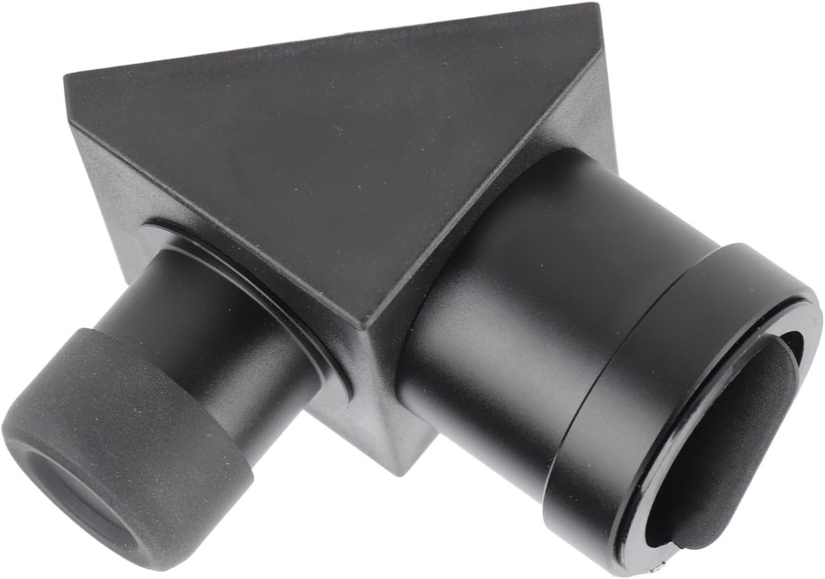 SnelShoppen - 1.25 Inch Spiegel, 90 Graden Prisma voor Breken Telescopen, Helder Beeld Observatie met Gecoate Lensen, Eenvoudige Installatie, Sterrenh
