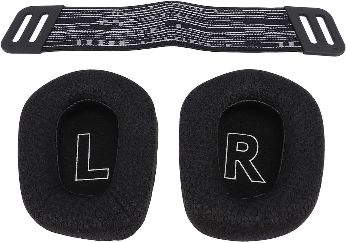 SnelShoppen - Vervangende Oorkussens voor G733 Draadloze Gaming Headset, Hoofdband en Geheugenfoam Oorkussens, Geschikt voor G733 en G335 Headsets, Ee